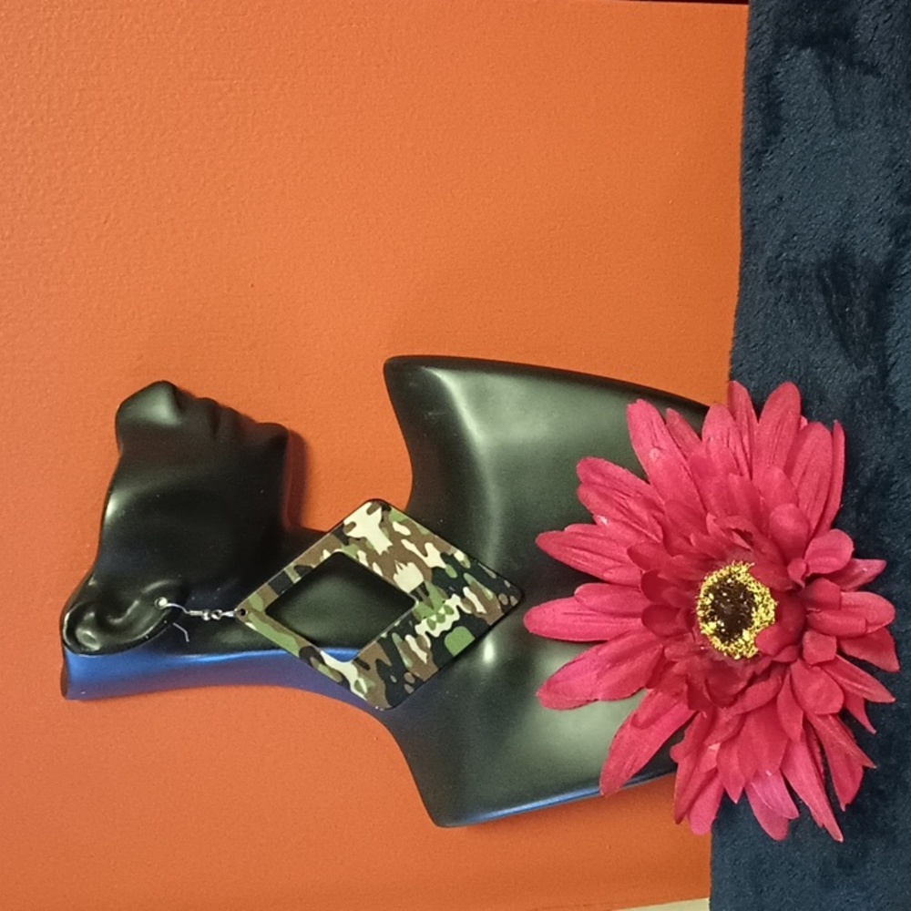 Ladies Camouflage Earrings